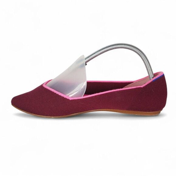 Rothy's The Point Merino Collection Slip-on Shoes "Currant / Pink" Women's 9 - Picture 6 of 10